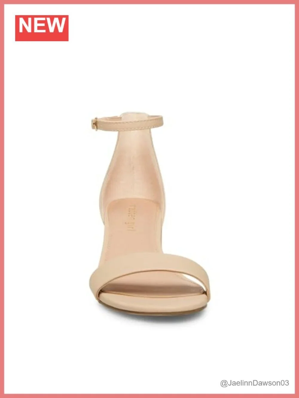 Madden Girl Ileana Block Heel Sandals Open Toe Ankle Strap Buckle